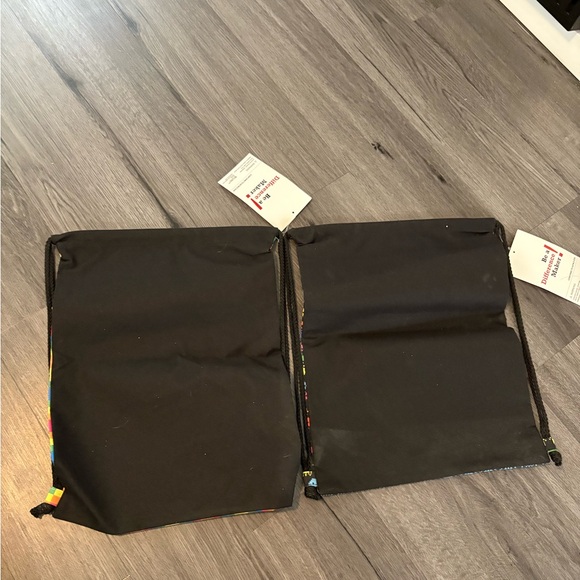 NWT Colorful Kids Drawstring Bags Set - Picture 5 of 7